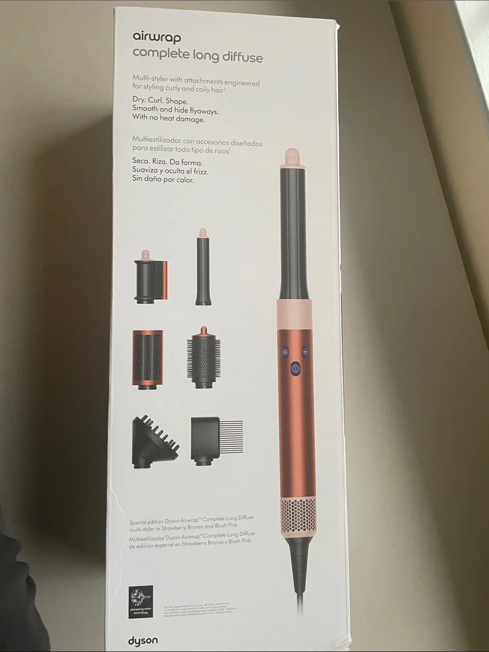 Dyson strawberry bronze